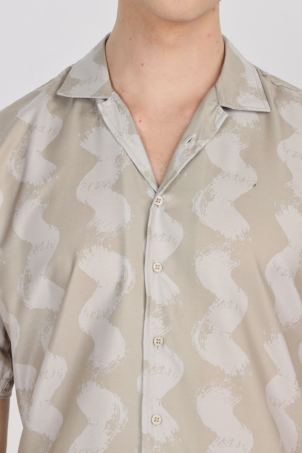 Old Money Brown Relaxed Fit Shirt